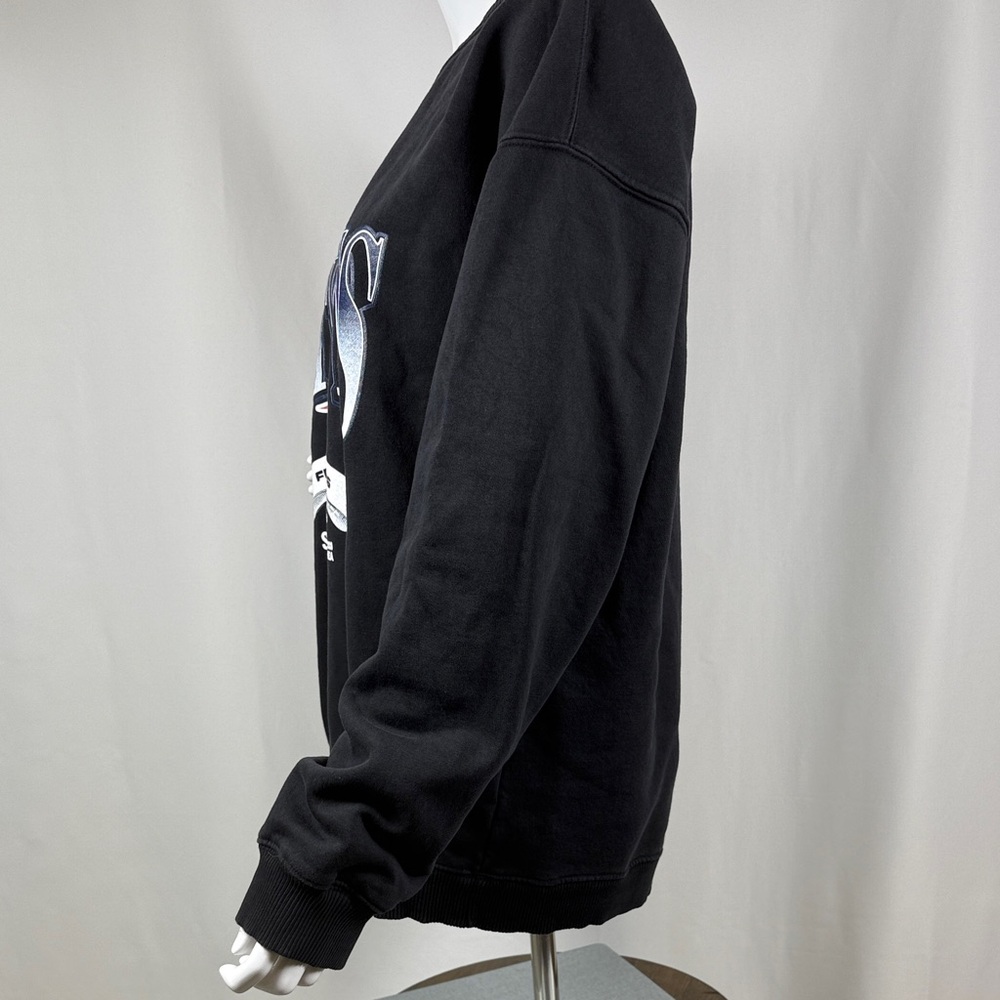 Wear by Erin Andrews Patriots Super Bowl LIX Black Sweatshirt - Picture 4 of 6